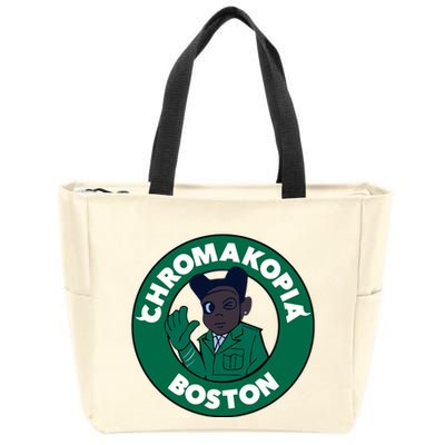 C.H.R.O.M.A.K.O.P.I.A Boston Zip Tote Bag