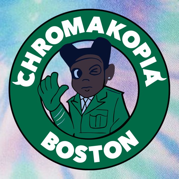 C.H.R.O.M.A.K.O.P.I.A Boston Legacy Tie Dye Trucker Hat
