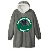 C.H.R.O.M.A.K.O.P.I.A Boston Hooded Wearable Blanket