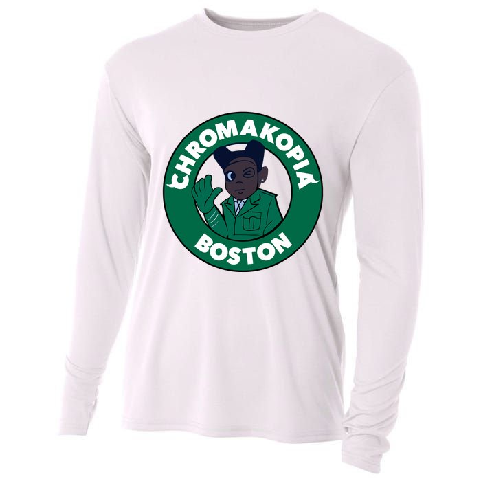 C.H.R.O.M.A.K.O.P.I.A Boston Cooling Performance Long Sleeve Crew