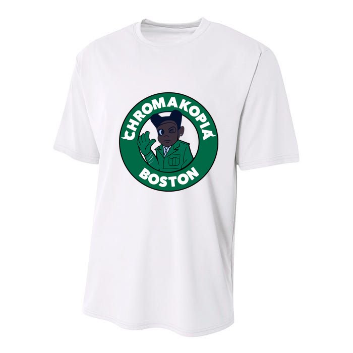 C.H.R.O.M.A.K.O.P.I.A Boston Youth Performance Sprint T-Shirt
