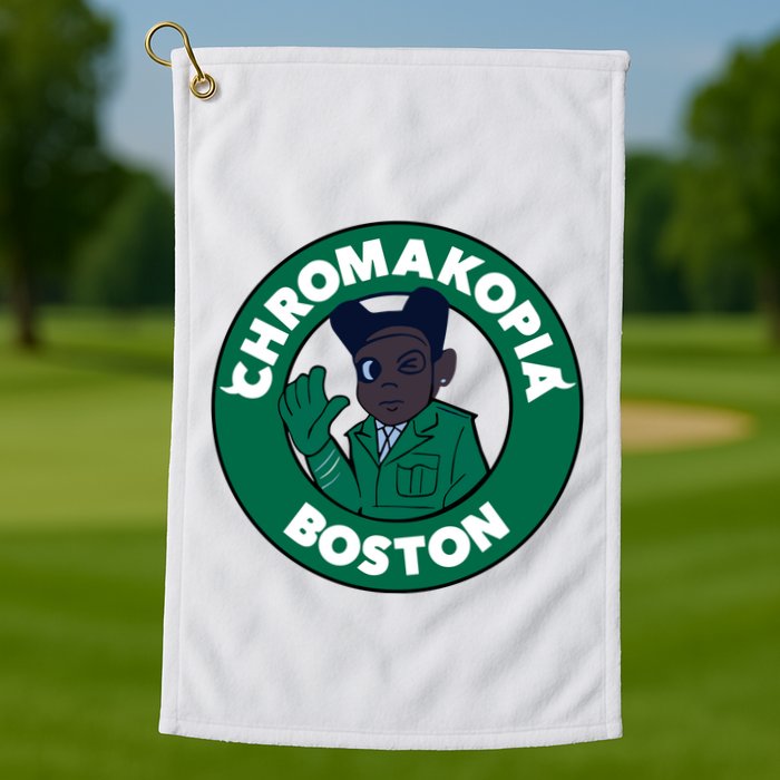 C.H.R.O.M.A.K.O.P.I.A Boston Golf Towel