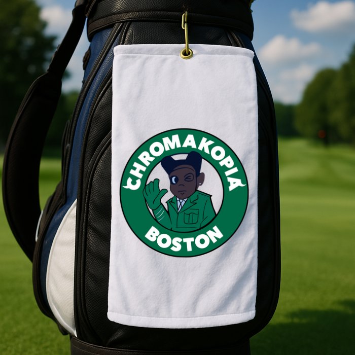 C.H.R.O.M.A.K.O.P.I.A Boston Golf Towel