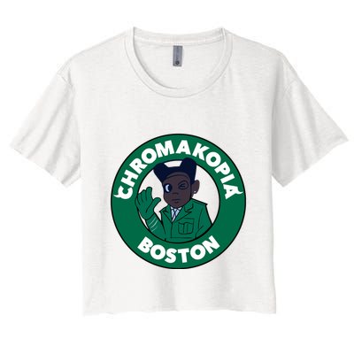 C.H.R.O.M.A.K.O.P.I.A Boston Crop Top