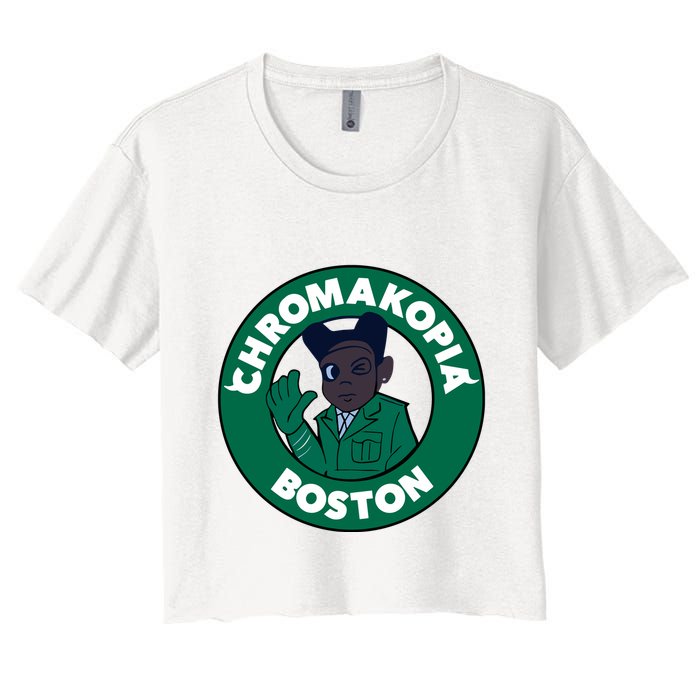 C.H.R.O.M.A.K.O.P.I.A Boston Crop Top
