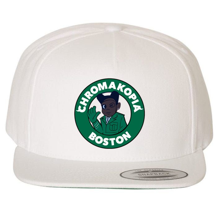 C.H.R.O.M.A.K.O.P.I.A Boston Wool Snapback Cap