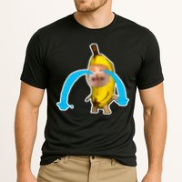 Crying Banana Cat Meme Performance Shirt