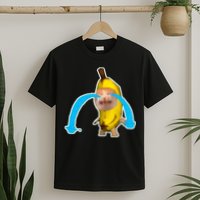 Crying Banana Cat Meme T-Shirt