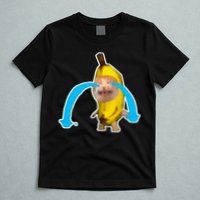 Crying Banana Cat Meme T-Shirt