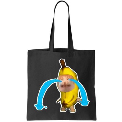 Crying Banana Cat Meme Bag