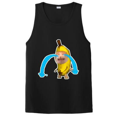 Crying Banana Cat Meme PosiCharge Competitor Tank