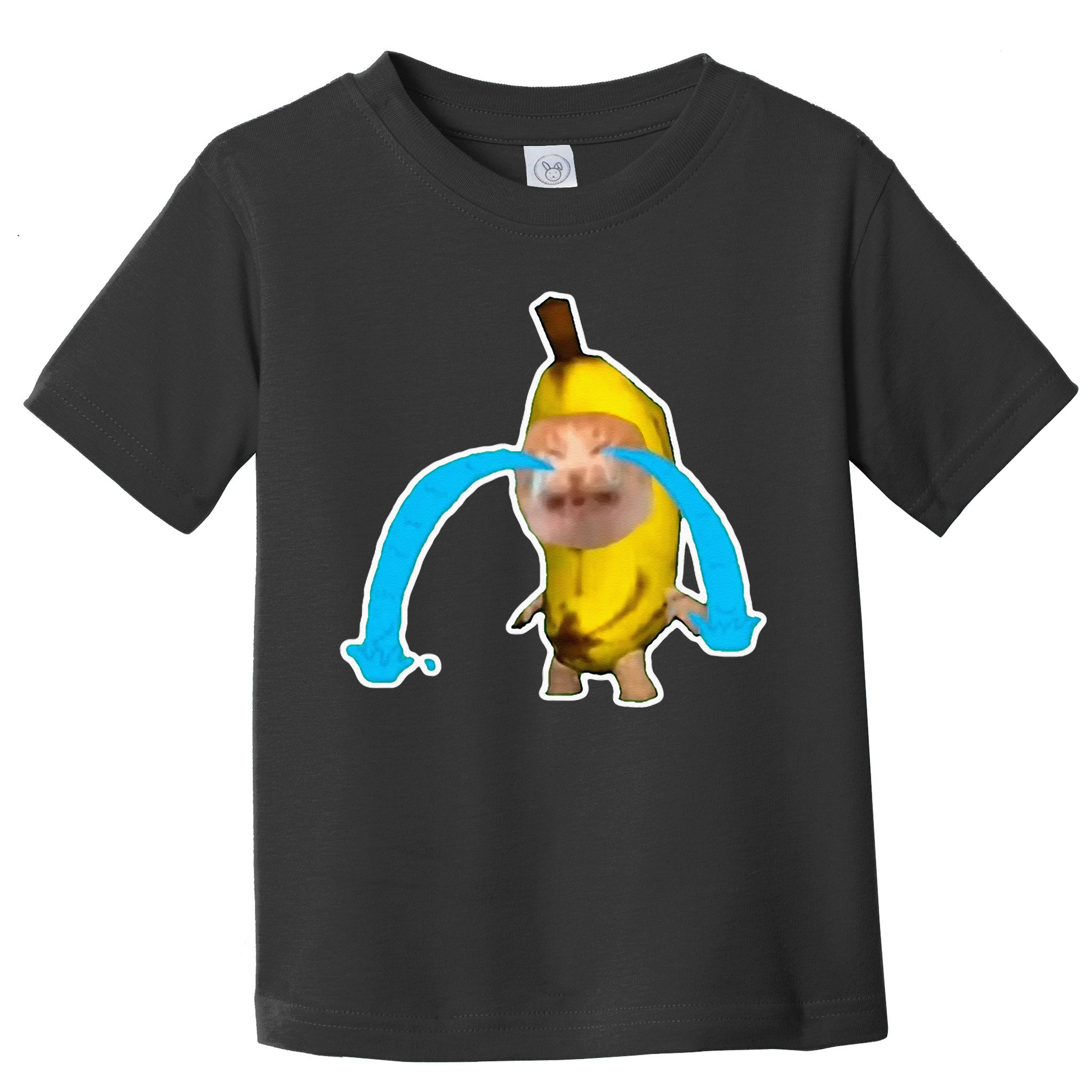 Crying Banana Cat Meme Toddler T-Shirt