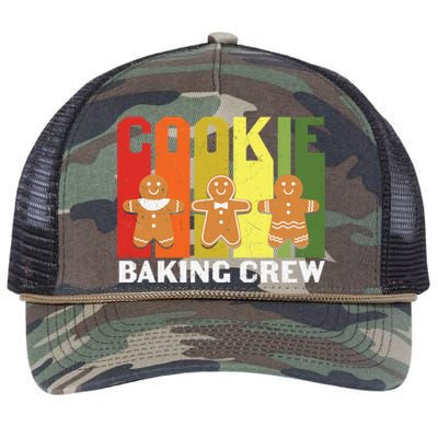 Cookie Baking Crew Gift Retro Rope Trucker Hat Cap