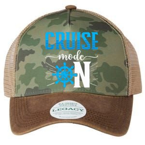 Cruising Boat Cruise Mode On Cruise Ship Legacy Tie Dye Trucker Hat