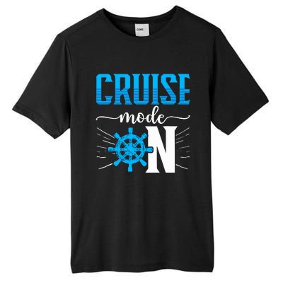 Cruising Boat Cruise Mode On Cruise Ship Tall Fusion ChromaSoft Performance T-Shirt