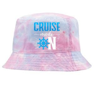 Cruising Boat Cruise Mode On Cruise Ship Tie-Dyed Bucket Hat