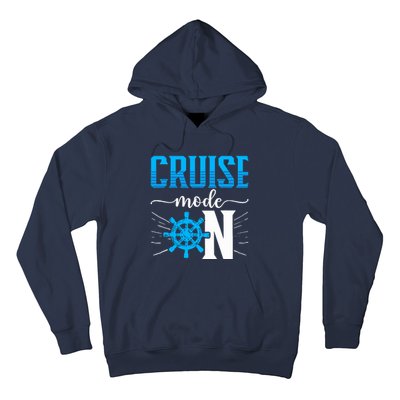 Cruising Boat Cruise Mode On Cruise Ship Hoodie