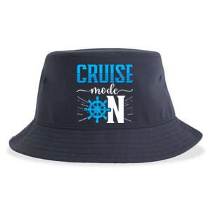 Cruising Boat Cruise Mode On Cruise Ship Sustainable Bucket Hat