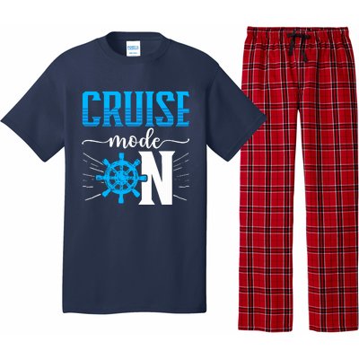 Cruising Boat Cruise Mode On Cruise Ship Pajama Set