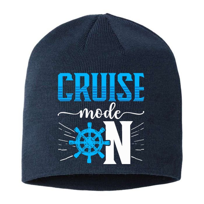 Cruising Boat Cruise Mode On Cruise Ship Sustainable Beanie