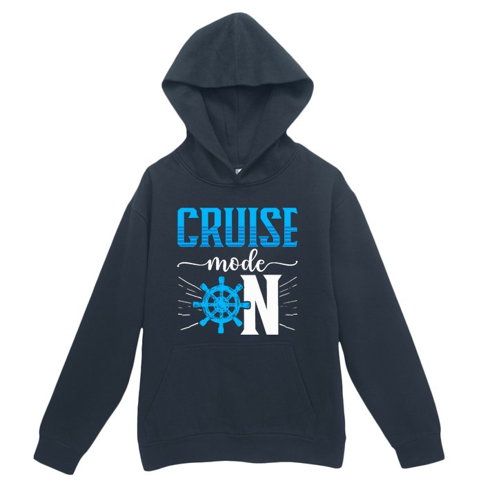 Cruising Boat Cruise Mode On Cruise Ship Urban Pullover Hoodie