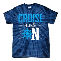 Cruising Boat Cruise Mode On Cruise Ship Tie-Dye T-Shirt