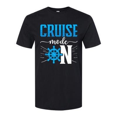 Cruising Boat Cruise Mode On Cruise Ship Softstyle CVC T-Shirt