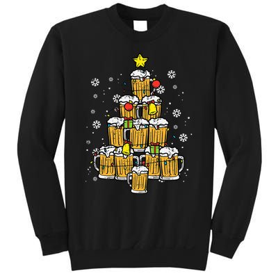 Craft Beer Christmas Tree Ornament for Beer Enthusiast Sweatshirt