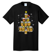 Craft Beer Christmas Tree Ornament for Beer Enthusiast Tall T-Shirt