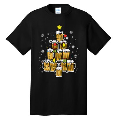 Craft Beer Christmas Tree Ornament for Beer Enthusiast Tall T-Shirt