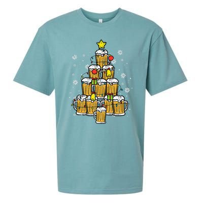 Craft Beer Christmas Tree Ornament for Beer Enthusiast Sueded Cloud Jersey T-Shirt