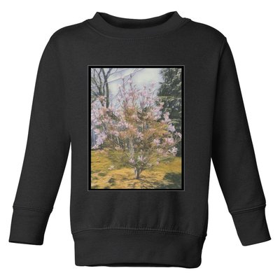 Cherry Blossoms Toddler Sweatshirt