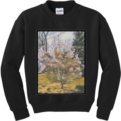 Cherry Blossoms Kids Sweatshirt