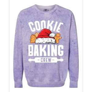 Cookie Baking Crew Cool Gift Colorblast Crewneck Sweatshirt