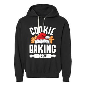 Cookie Baking Crew Cool Gift Garment-Dyed Fleece Hoodie