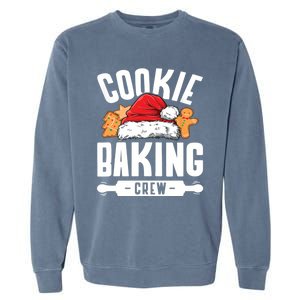 Cookie Baking Crew Cool Gift Garment-Dyed Sweatshirt