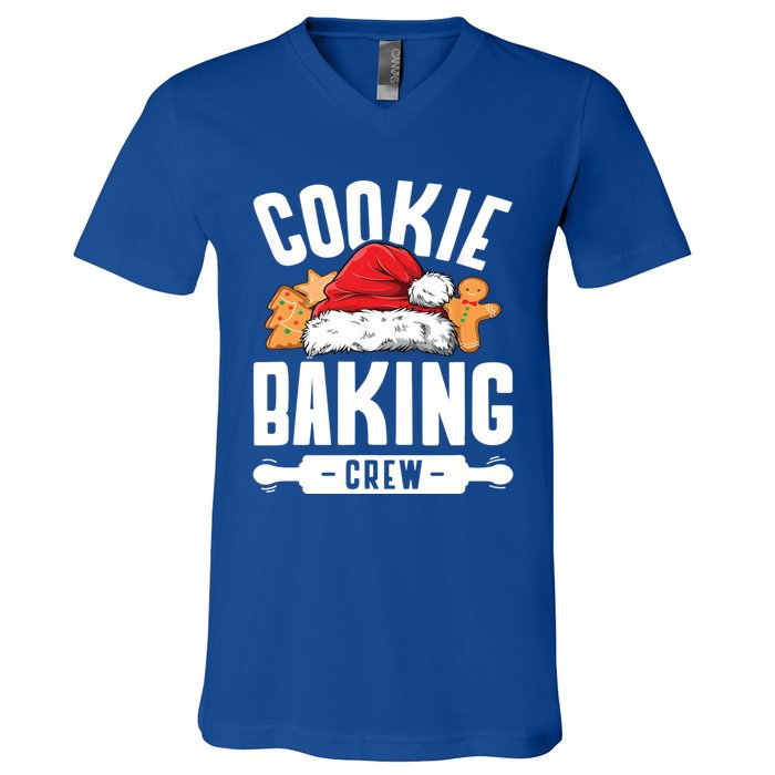 Cookie Baking Crew Cool Gift V-Neck T-Shirt