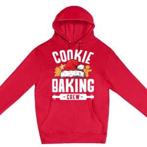 Cookie Baking Crew Cool Gift Premium Pullover Hoodie