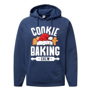 Cookie Baking Crew Cool Gift Performance Fleece Hoodie