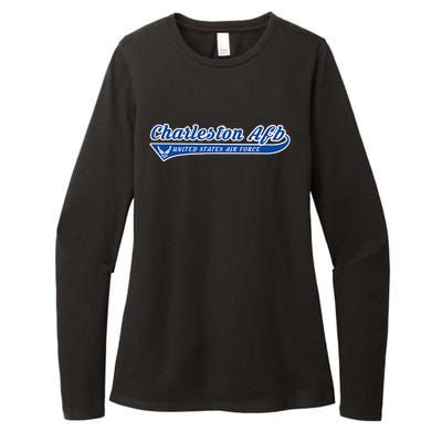 Charleston Base Charleston Afb South Carolina Sc Womens CVC Long Sleeve Shirt