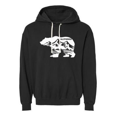 California Bear California Republic Garment-Dyed Fleece Hoodie