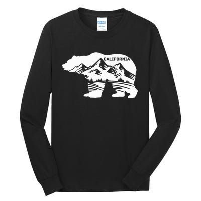 California Bear California Republic Tall Long Sleeve T-Shirt