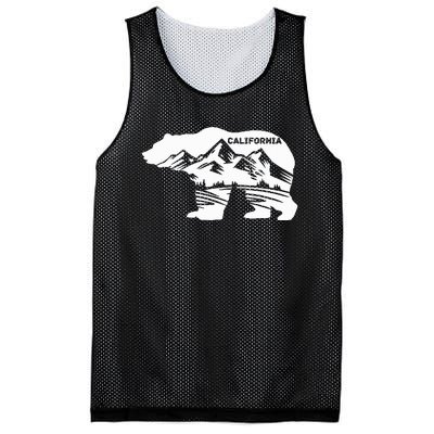 California Bear California Republic Mesh Reversible Basketball Jersey Tank