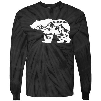 California Bear California Republic Tie-Dye Long Sleeve Shirt