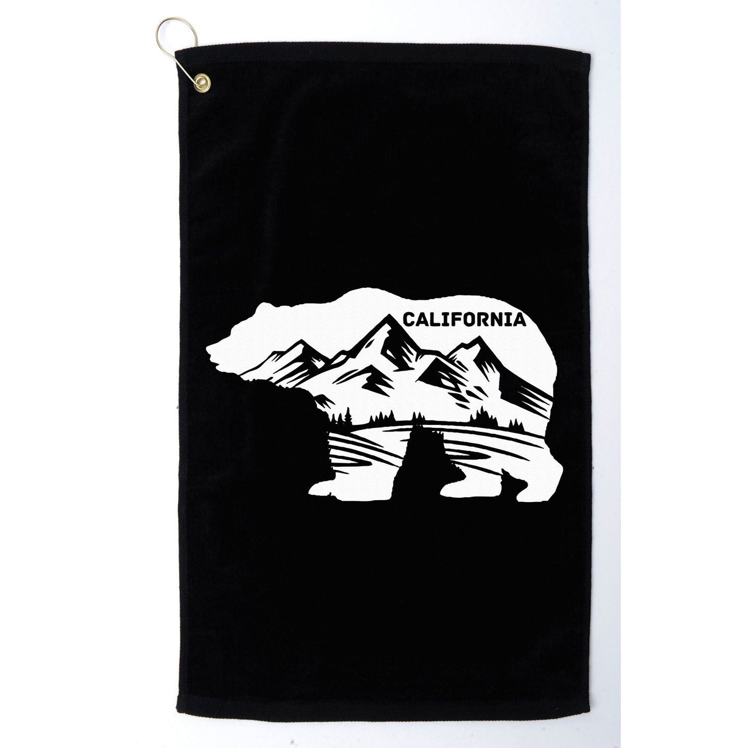 California Bear California Republic Golf Towel