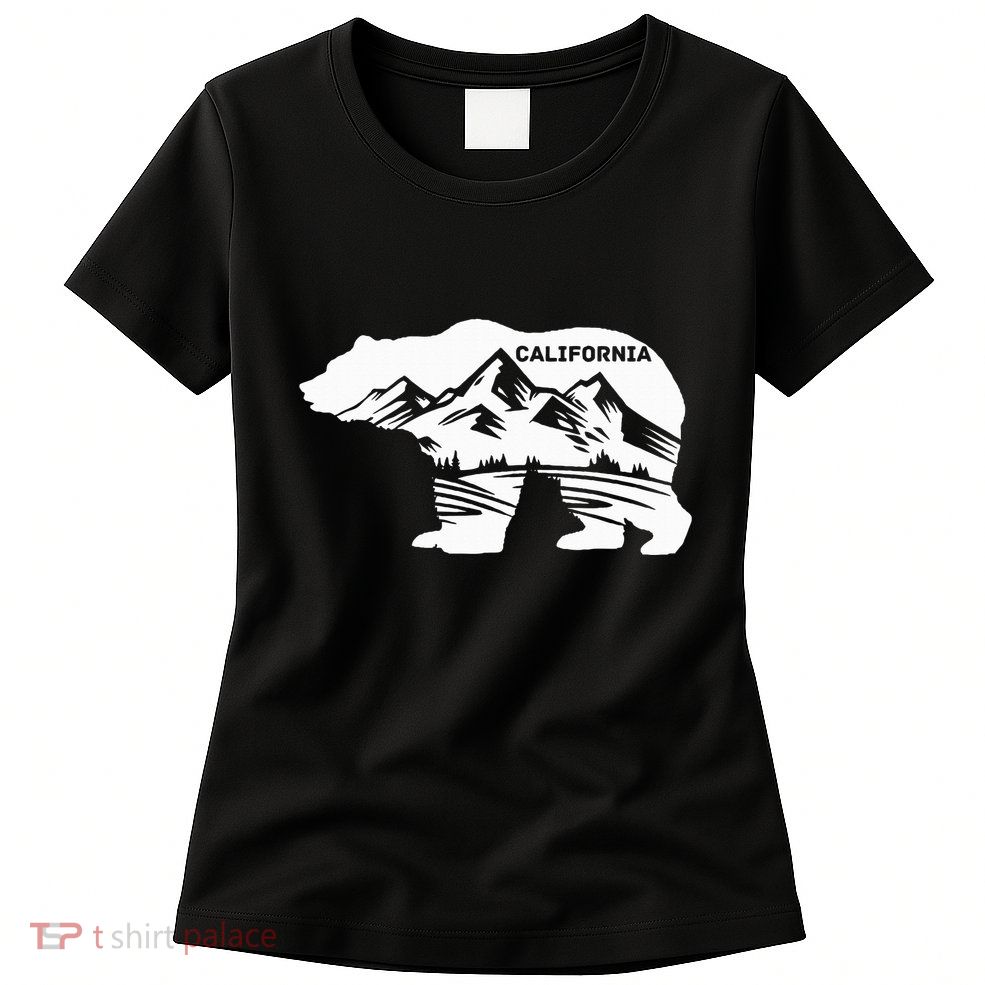 California Bear California Republic Womens T-Shirt