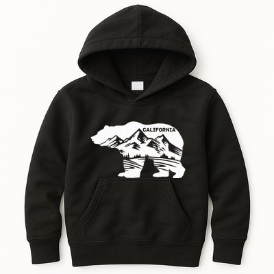 California Bear California Republic Kids Hoodie