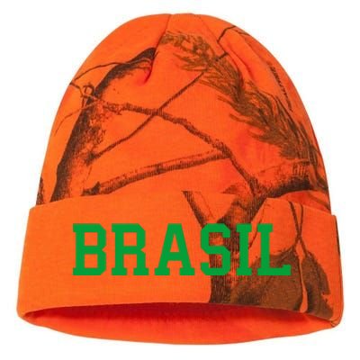 Cool Brasil Country Soccer Name Kati Licensed 12" Camo Beanie