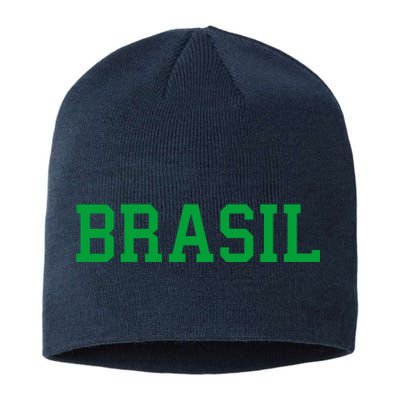 Cool Brasil Country Soccer Name Sustainable Beanie