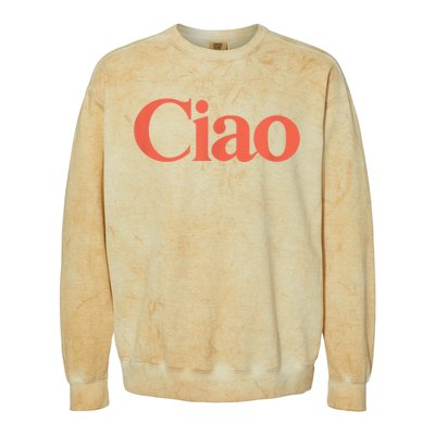 Ciao Bella Colorblast Crewneck Sweatshirt